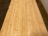 Vuren balk ruw 390x15x5 cm (34x) - afbeelding 3 van  7