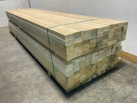 Vuren balk ruw 420x10x5 cm (50x) - afbeelding 5 van  8