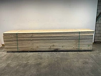 Vuren balk ruw 510x12,5x7,5 cm (25x) - afbeelding 2 van  7
