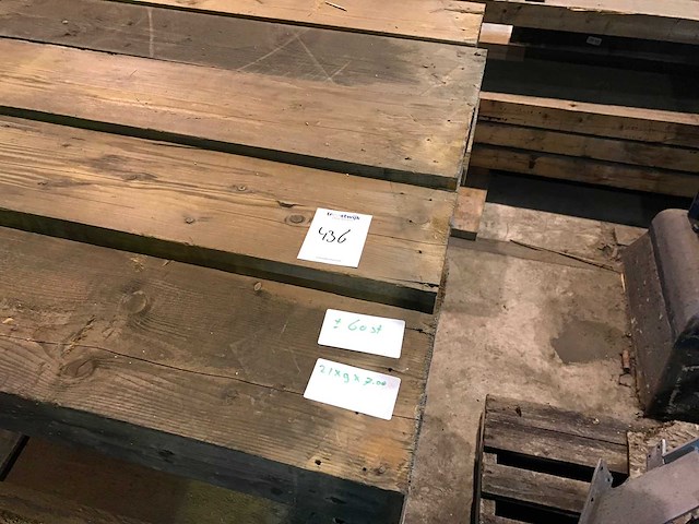 Vuren balken (60x) - afbeelding 4 van  5