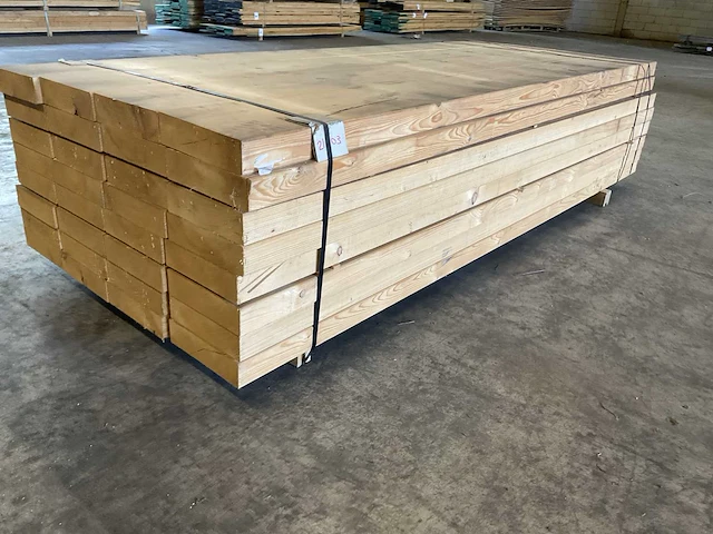 Vuren balken 70x270 mm geschaafd (32x) - afbeelding 1 van  6