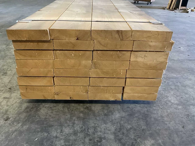 Vuren balken 70x270 mm geschaafd (32x) - afbeelding 2 van  6