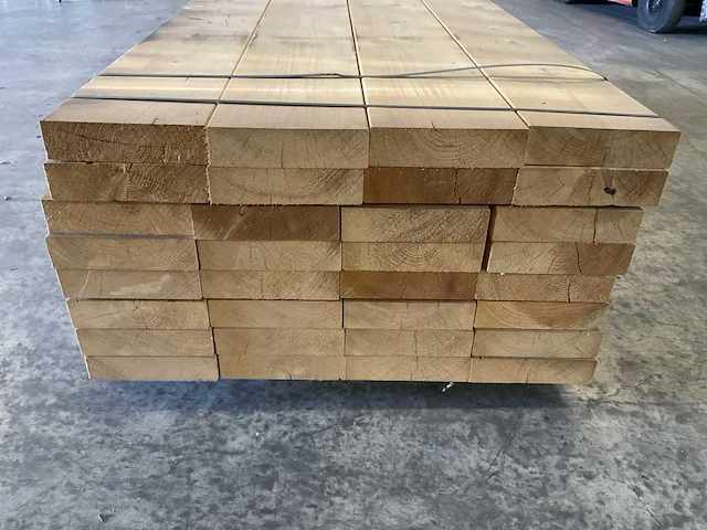 Vuren balken 70x270 mm geschaafd (32x) - afbeelding 4 van  6