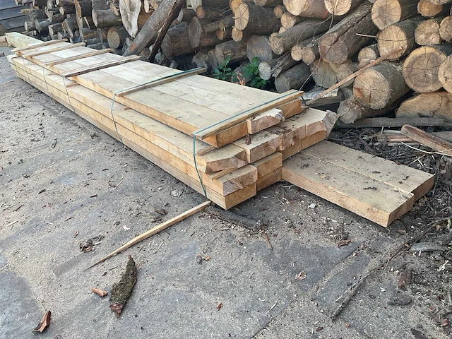 Vuren balken 75x200 mm (15x) - afbeelding 3 van  4