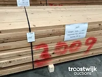 Vuren balken geschaafd - afbeelding 2 van  3