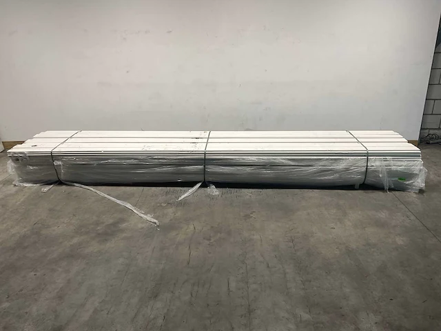 Vuren blokhutprofiel gegrond 510x12.5x2.2 cm (50x) - afbeelding 2 van  6