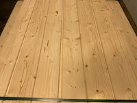 Vuren blokhutprofiel mes- en groef 149x14,5x2,8 cm (220x) - afbeelding 4 van  8