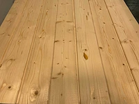 Vuren blokhutprofiel mes- en groef 149x14,5x2,8 cm (80x) - afbeelding 3 van  8