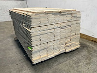 Vuren blokhutprofiel mes- en groef 149x14,5x2,8 cm (80x) - afbeelding 5 van  8