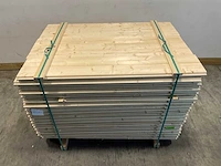 Vuren blokhutprofiel mes- en groef 149x14,5x4,5 cm (81x) - afbeelding 2 van  7