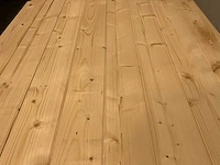 Vuren blokhutprofiel mes- en groef 209x14,5x4,5 cm (100x) - afbeelding 3 van  7