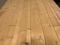 Vuren blokhutprofiel mes- en groef 209x14,5x4,5 cm (100x) - afbeelding 4 van  7