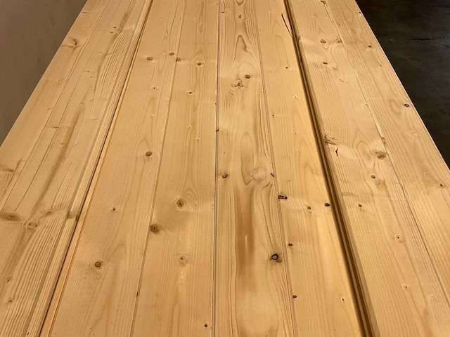 Vuren blokhutprofiel mes- en groef 270x14,5x4,5 cm (100x) - afbeelding 3 van  7