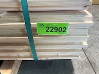 Vuren blokhutprofiel mes- en groef 359x14,5x4,5 cm (40x) - afbeelding 7 van  7