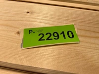 Vuren blokhutprofiel mes- en groef 540x14,5x4,5 cm (50x) - afbeelding 7 van  7