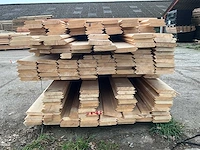Vuren blokhutprofielen 13,5x2,8, diverse lengtes (210x) - afbeelding 5 van  7
