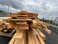 Vuren bouwhout ruw en geschaafd +/-7m3 - afbeelding 7 van  16