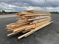 Vuren bouwhout ruw en geschaafd +/-7m3 - afbeelding 13 van  16