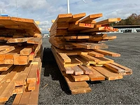 Vuren bouwhout ruw en geschaafd +/-7m3 - afbeelding 2 van  14