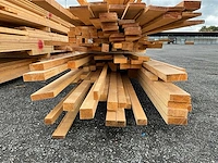 Vuren bouwhout ruw en geschaafd +/-7m3 - afbeelding 2 van  16