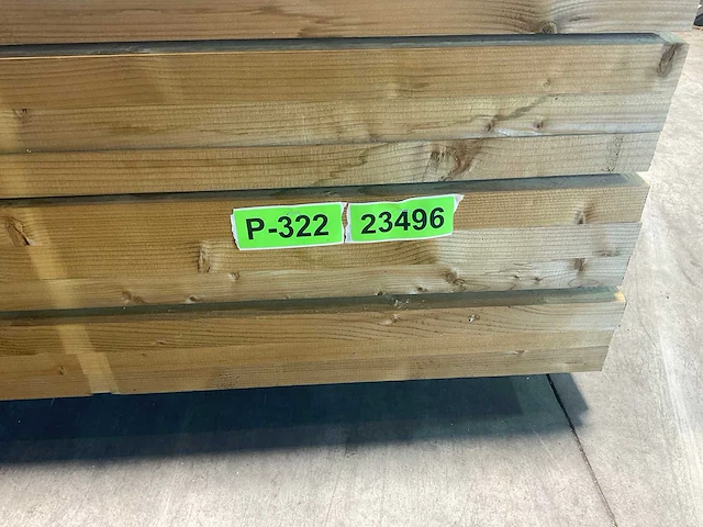 Vuren bovenregel geschaafd 450x10x3,8 cm (75x) - afbeelding 6 van  6