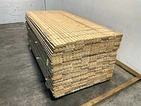 Vuren dubbel triple profiel 224x14,2x2,7 cm (232x) - afbeelding 1 van  6