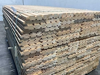 Vuren dubbel triple profiel 224x14,2x2,7 cm (232x) - afbeelding 5 van  6