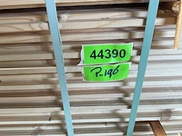 Vuren dubbel triple profiel 224x14,2x2,7 cm (232x) - afbeelding 6 van  6