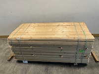 Vuren dubbel triple profiel 224x14,2x2,7 cm (32x) - afbeelding 2 van  6