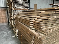 Vuren geïmpregneerde balk 250x3x6 cm (100x) - afbeelding 2 van  8
