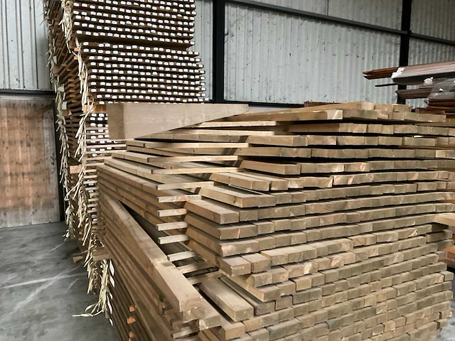 Vuren geïmpregneerde balk 250x3x6 cm (40x) - afbeelding 4 van  8