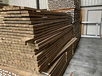 Vuren geïmpregneerde balk 250x3x6 cm (40x) - afbeelding 7 van  8