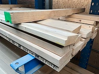 Vuren geschaafd sls balk met sponning (38x120mm) (25x) - afbeelding 2 van  4