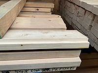 Vuren geschaafd sls balk met sponning (38x120mm) (25x) - afbeelding 4 van  4