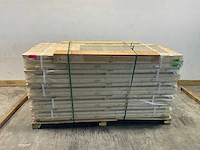 Vuren glasdeur dubbel voor tuinhuis