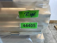 Vuren glasdeur dubbel voor tuinhuis - afbeelding 4 van  6