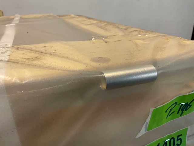 Vuren glasdeur dubbel voor tuinhuis - afbeelding 5 van  6