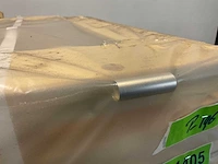 Vuren glasdeur dubbel voor tuinhuis - afbeelding 5 van  6