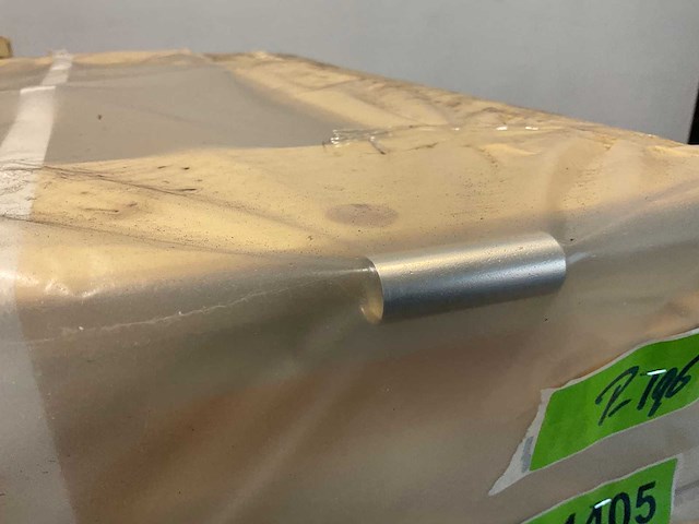 Vuren glasdeur dubbel voor tuinhuis - afbeelding 5 van  6