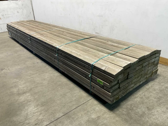 Vuren gording - 480x14,5x4,5 cm (35x) - afbeelding 1 van  7