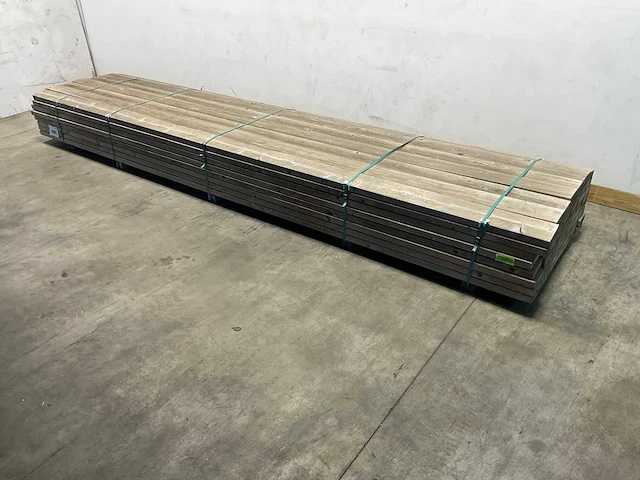 Vuren gording - 480x14,5x4,5 cm (35x) - afbeelding 3 van  7