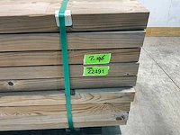 Vuren gording balk geïmpregneerd 400x15,4x5,8 cm (11x) - afbeelding 5 van  6