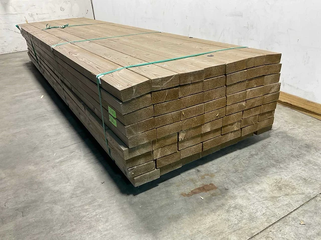 Vuren gording balk geïmpregneerd 400x15,4x5,8 cm (31x) - afbeelding 2 van  6