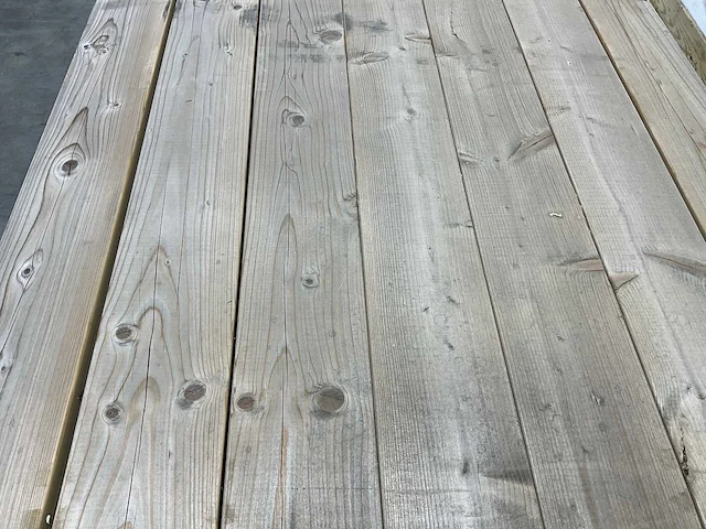 Vuren gording balk geïmpregneerd 400x15,4x5,8 cm (31x) - afbeelding 4 van  6