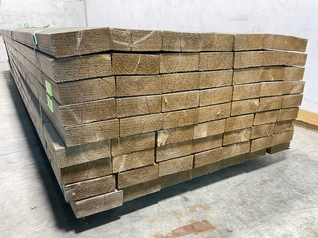 Vuren gording balk geïmpregneerd 400x15,4x5,8 cm (31x) - afbeelding 6 van  6