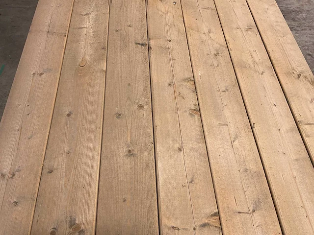 Vuren gording van 400x14,5x4,5 cm (35x) - afbeelding 3 van  6