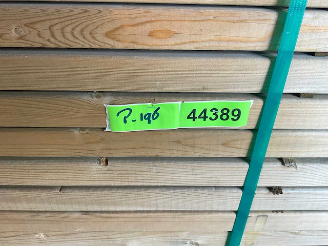 Vuren gording van 400x14,5x4,5 cm (35x) - afbeelding 6 van  6