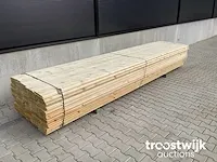 Vuren halfhout rabatdeel