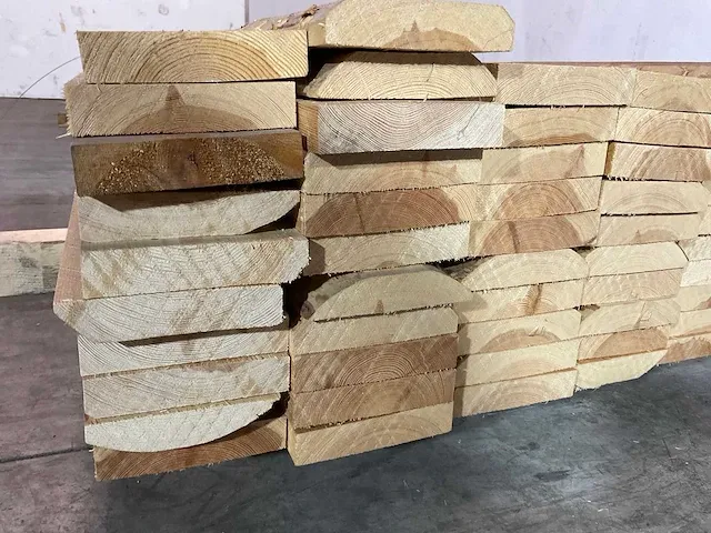 Vuren lat - 400x12x2,5 cm (30x) - afbeelding 5 van  6