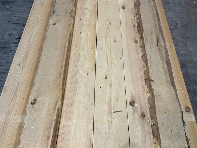 Vuren lat - 400x12x2,5 cm (32x) - afbeelding 3 van  6